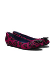 Adia Ballet Flats - Fuchsia Leopard