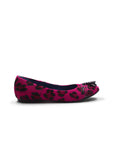 Adia Ballet Flats - Fuchsia Leopard