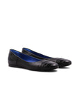 Freddi Ballet Flats - Eclipse Ostrich Reptile