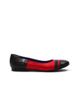 Freddi Ballet Flats - Cardinal Noir Crocodile