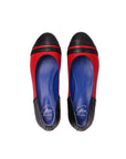 Freddi Ballet Flats - Cardinal Noir Crocodile