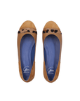Freddi Ballet Flats - Camel Leopard