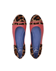 Freddi Ballet Flats - Pink Leopard
