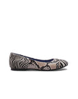 Freddi Ballet Flats - Zebra Python