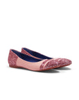 Freddi Ballet Flats - Pink Glitter