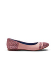 Freddi Ballet Flats - Pink Glitter