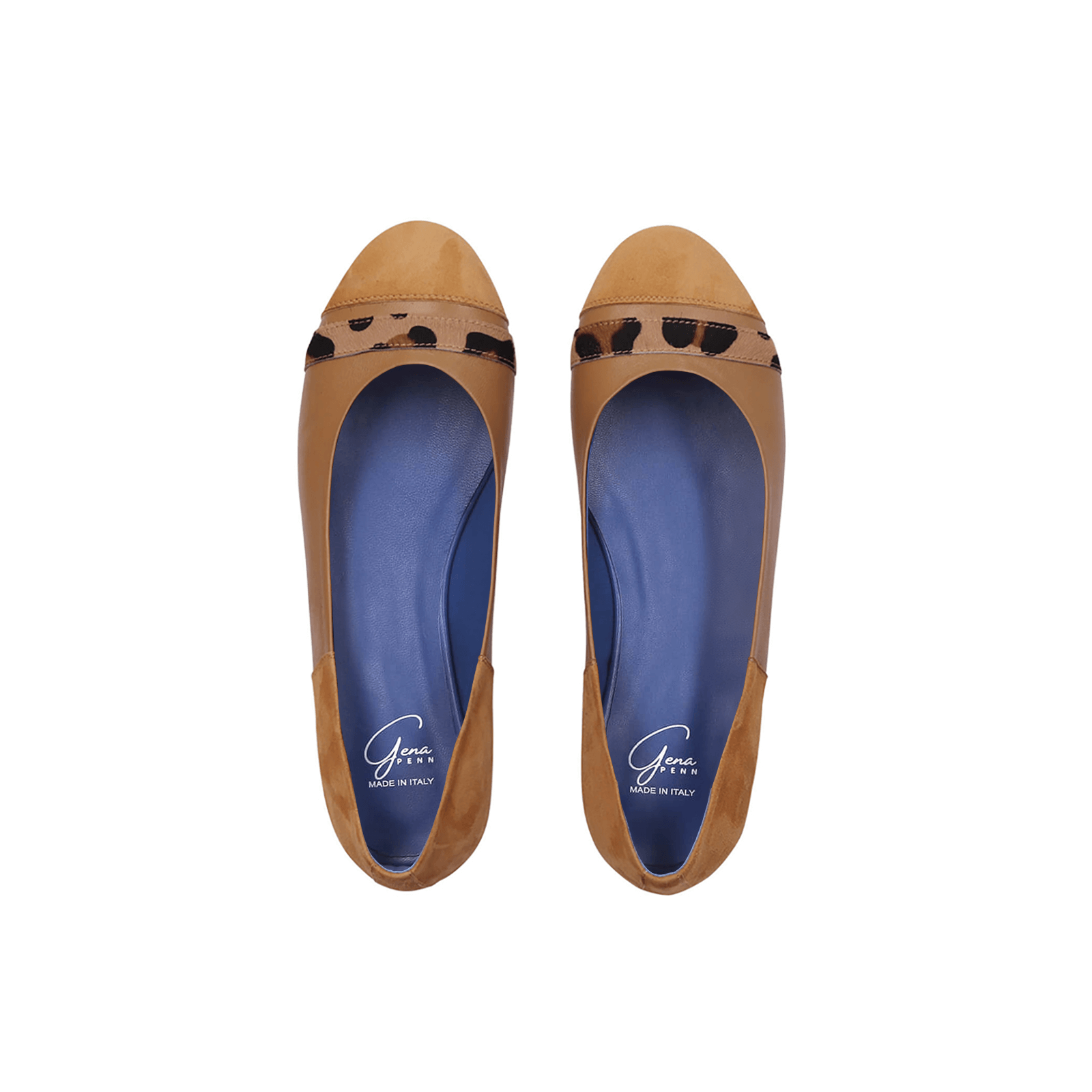 Freddi Ballet Flats - Camel Leopard