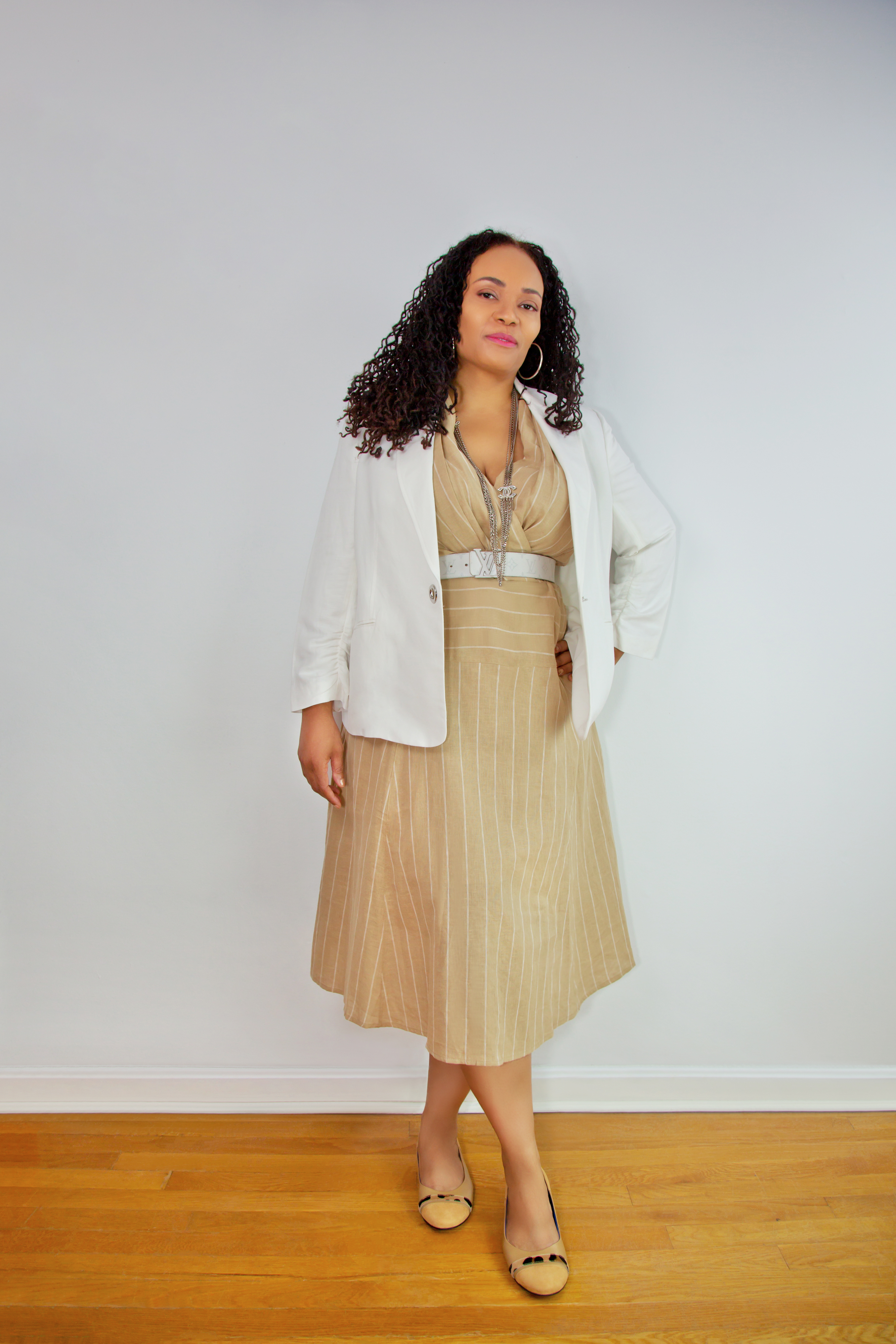 Freddi Ballet Flats - Camel Leopard