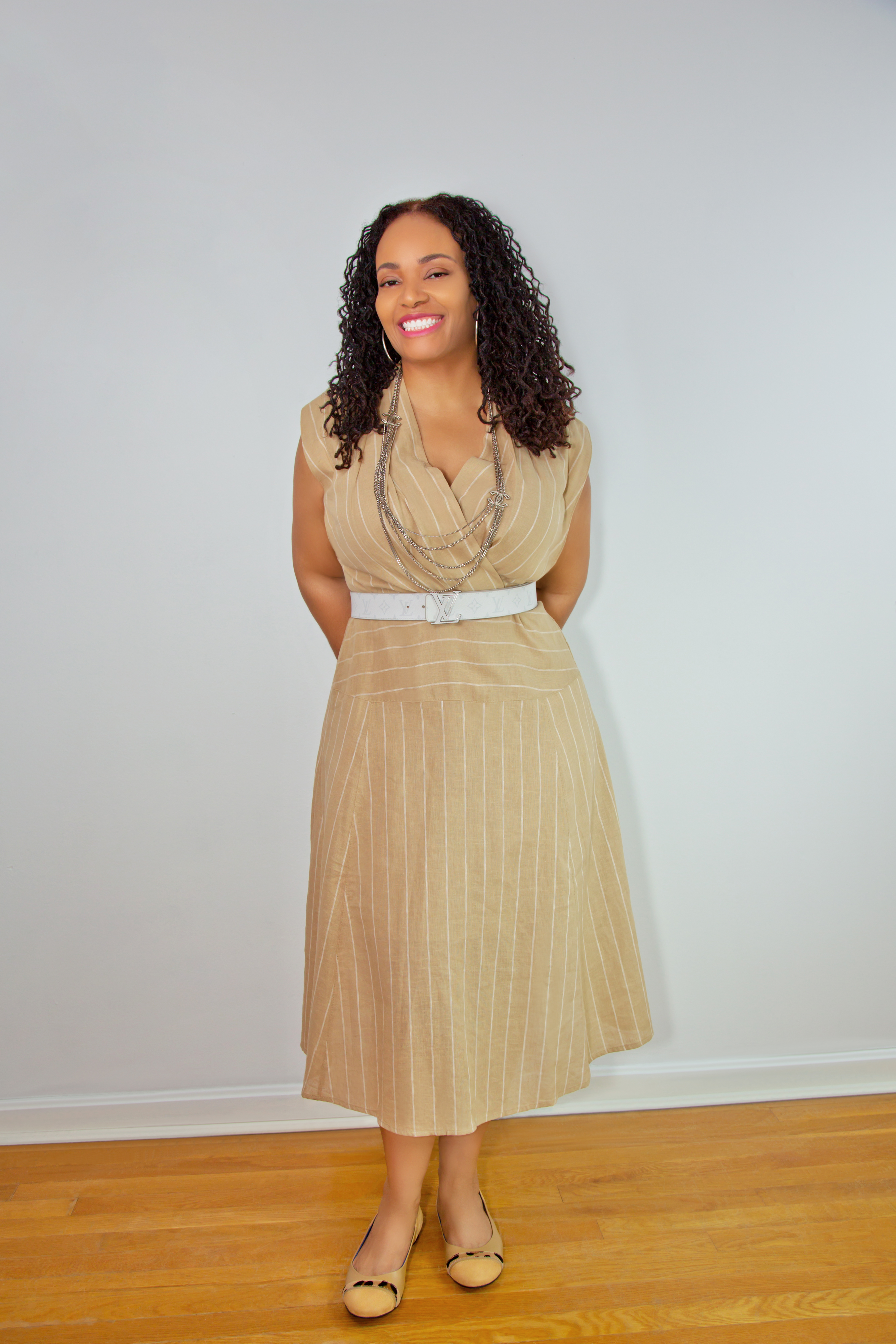 Freddi Ballet Flats - Camel Leopard