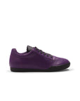 Nia Sneakers - Purple & Black Ostrich