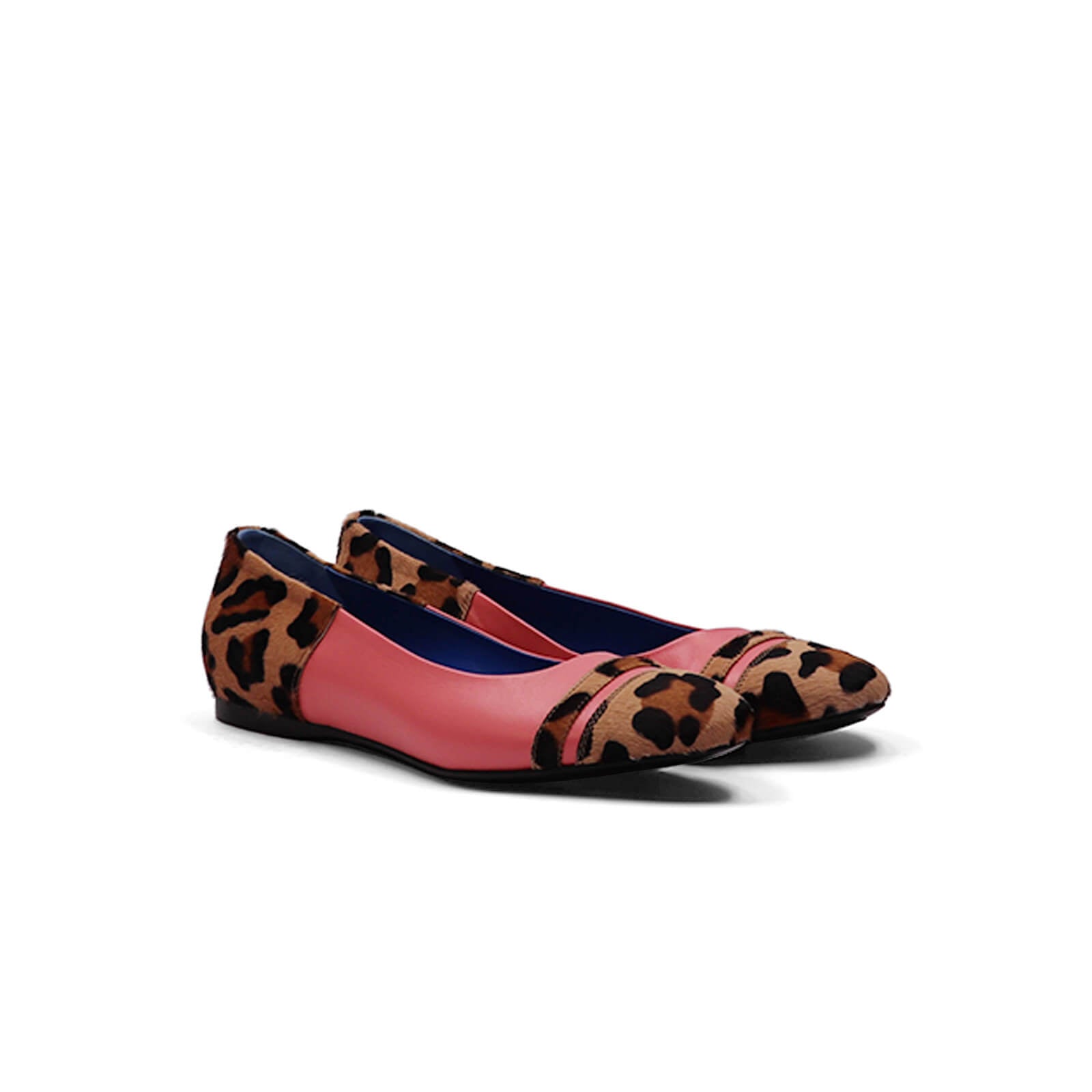 Freddi Ballet Flats - Pink Leopard