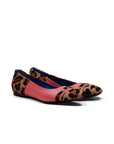 Freddi Ballet Flats - Pink Leopard